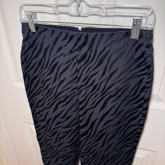 Rag & Bone Zebra Print High Rise Pull On Straight Leg Pants - Picture 4 of 11